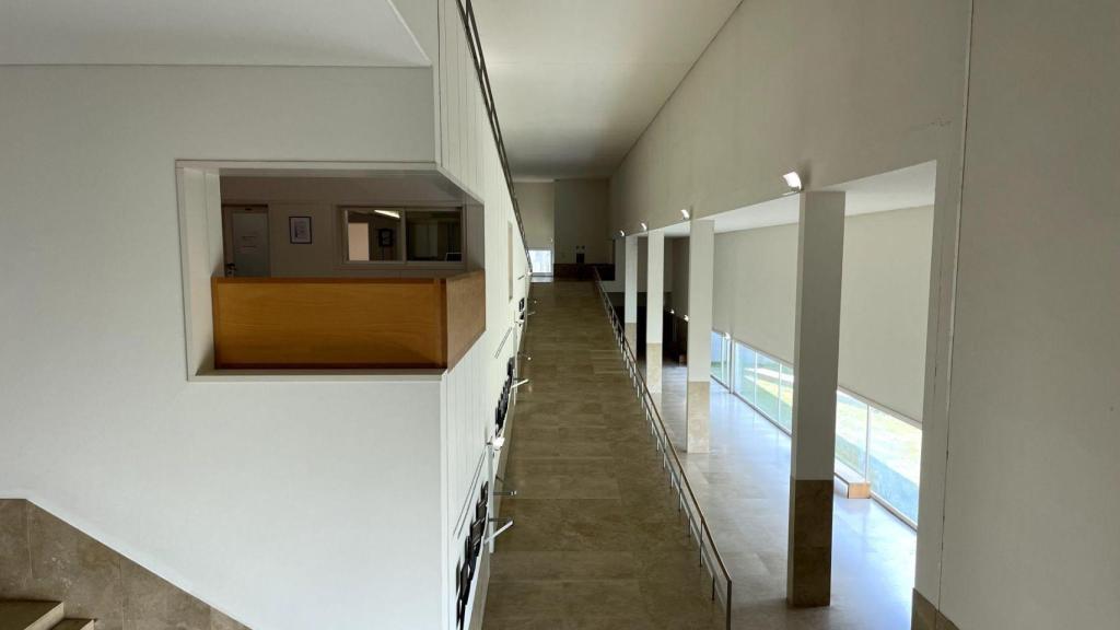 Interior de la Facultad de Ciencias de Comunicación de la USC