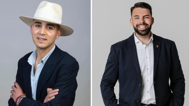 Juan y Alberto, los dos alcaldes más jóvenes de la provincia de Málaga.