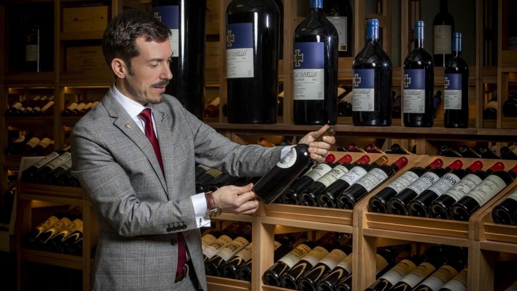 Alex Pardo,  mejor sumiller de España 2023.