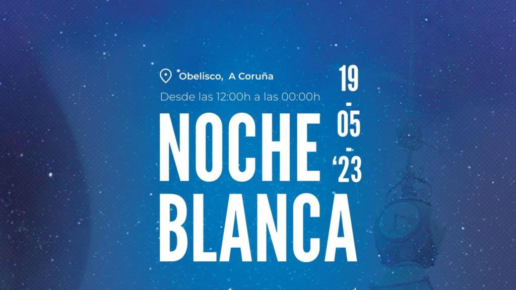 Noche Blanca del comercio del Obelisco de A Coruña este viernes con descuentos y música