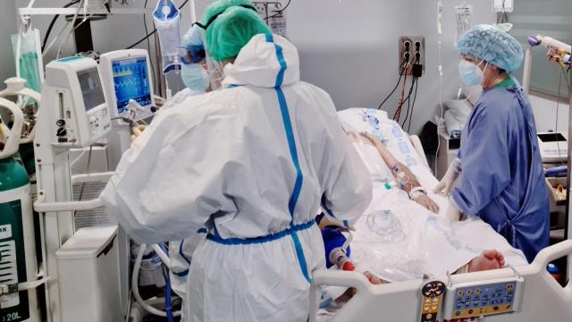 Imagen de archivo de una UCI