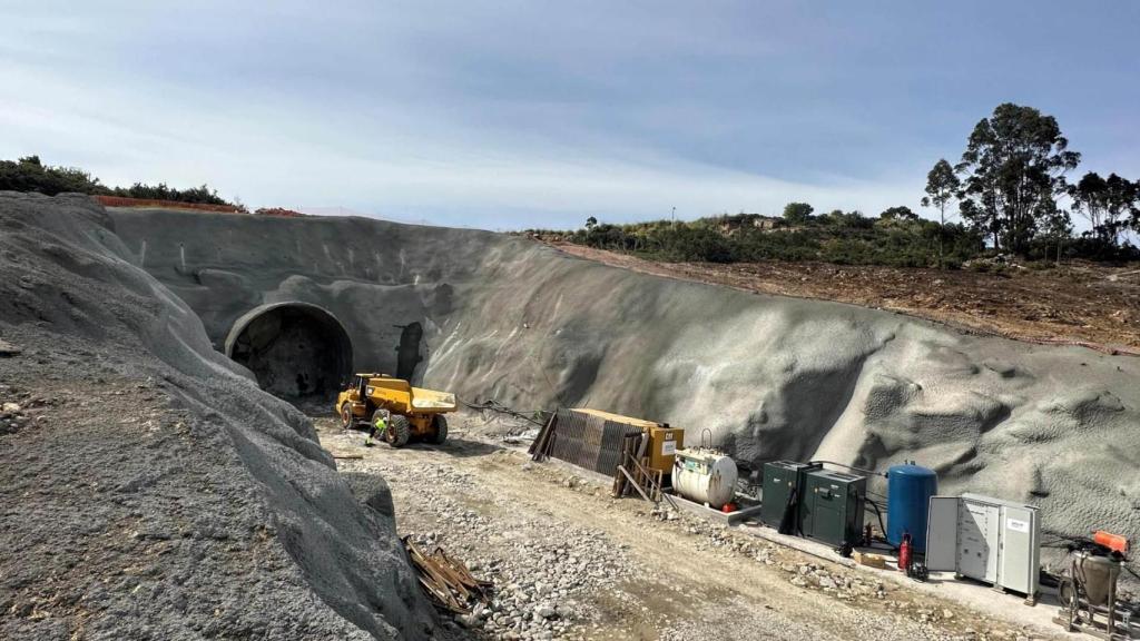 Obras de excavación del túnel 1