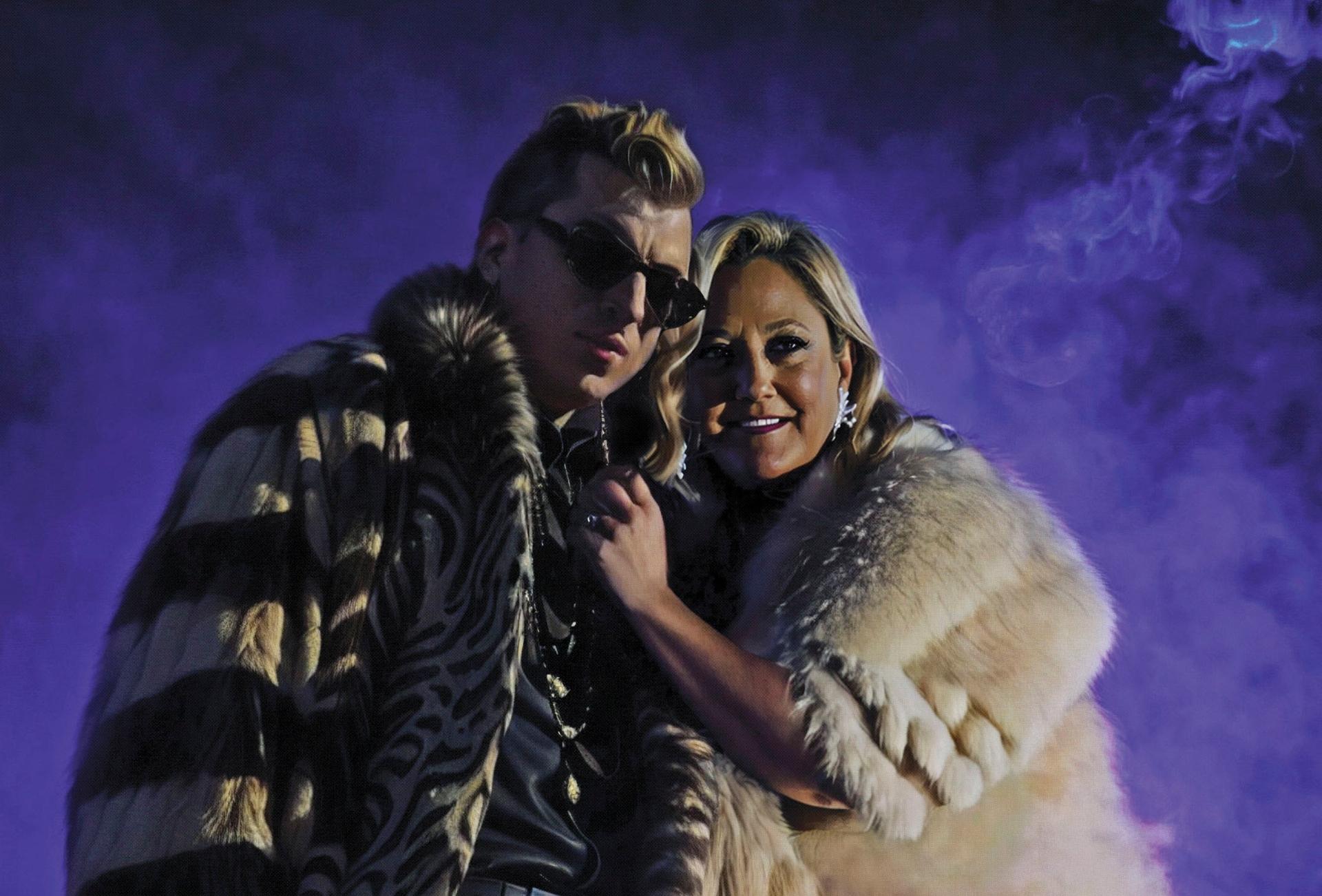 Portada del primer disco de Ortiga y Pili Pampín