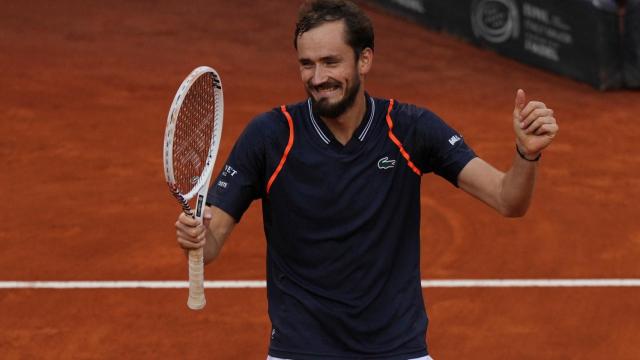 Medvedev, campeón en Roma.