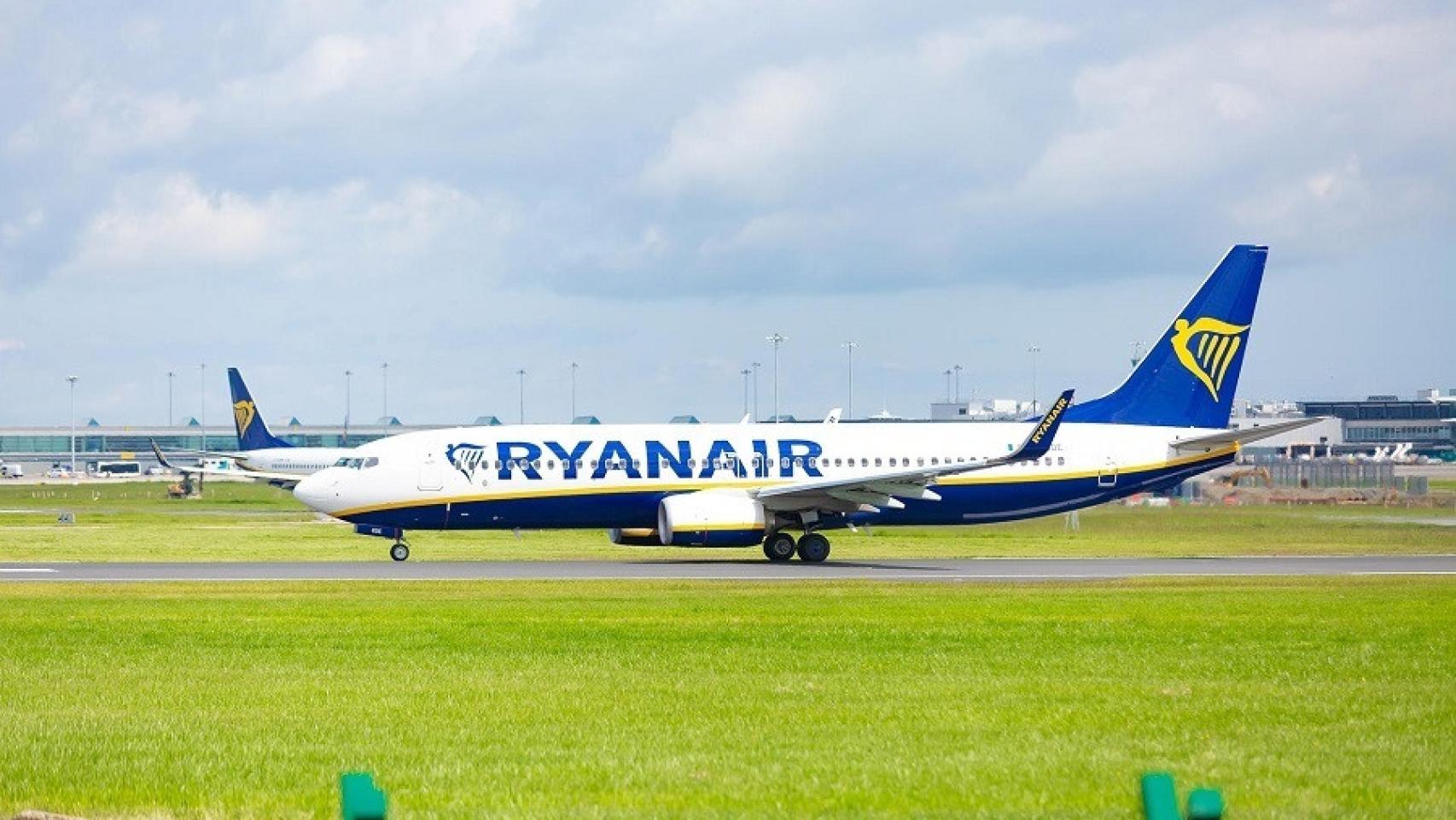 Avión de Ryanair.