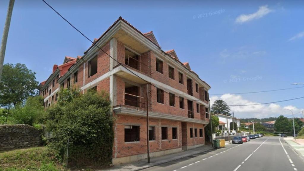 Edificio en el que se declaró el incendio