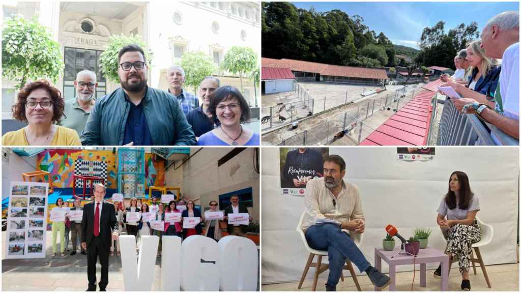 Campaña de los candidatos a la alcaldía a 22 de mayo.