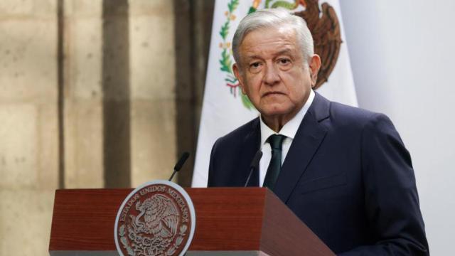 El presidente de México Andrés Manuel López Obrador.