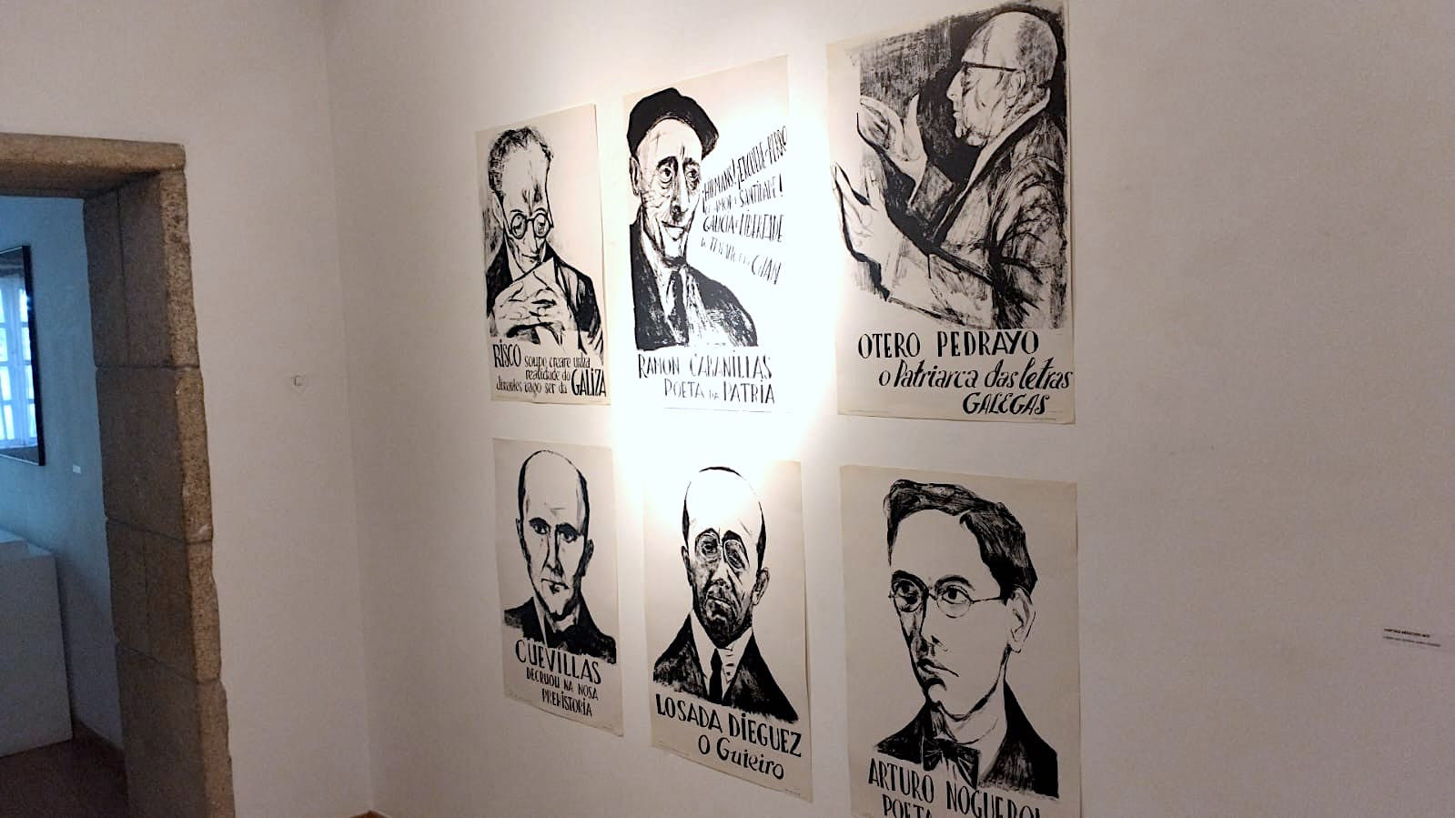 Exposición O Corbal no mar de arousa en Cambados. Foto: Fundación Otero Pedrayo