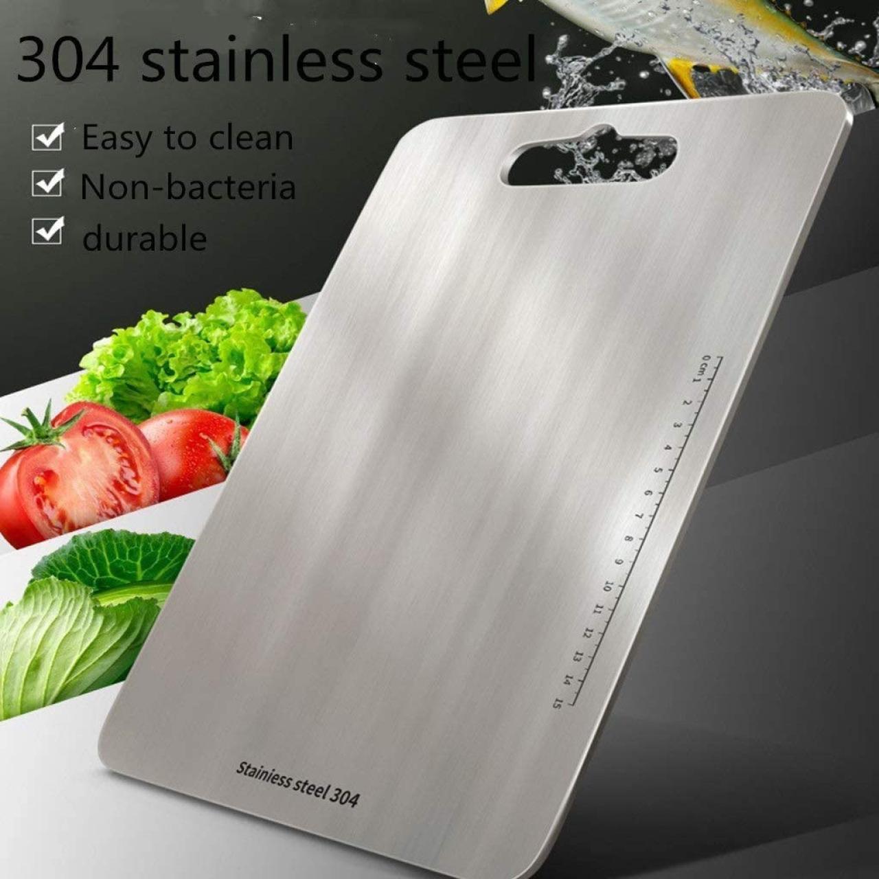 Tabla de cortar de acero inoxidable
