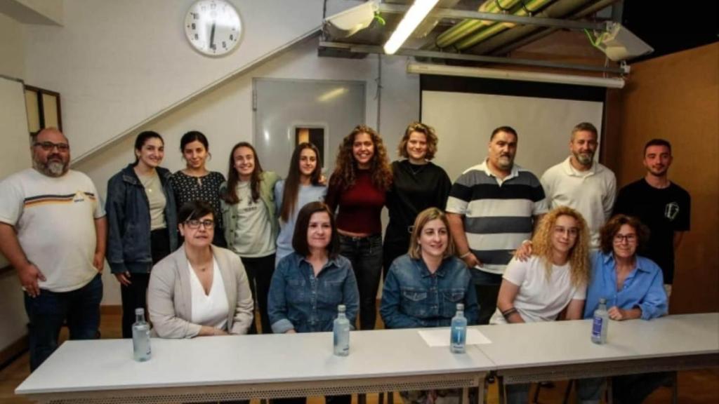 Presentación del nuevo club de hockey de la ciudad.