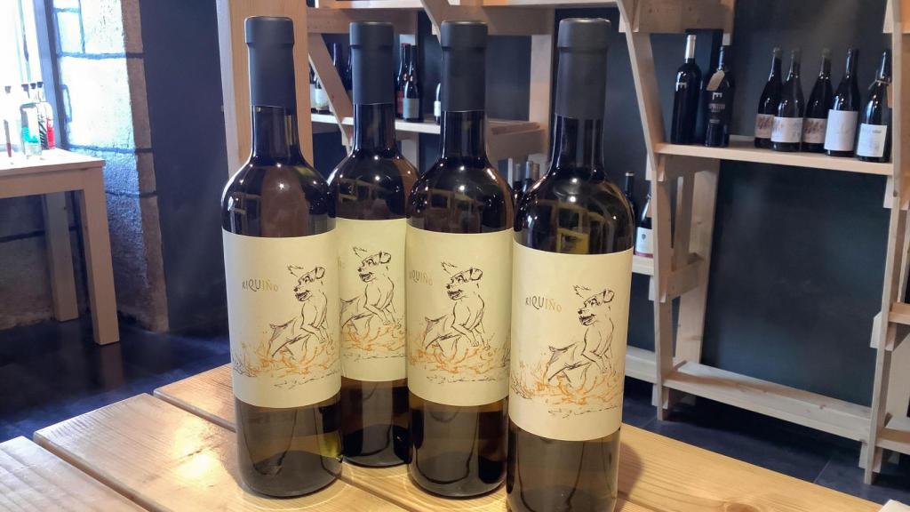 Comprar vino y ayudar a perros sin hogar en Santiago ya es posible, en Marida e Vencerás