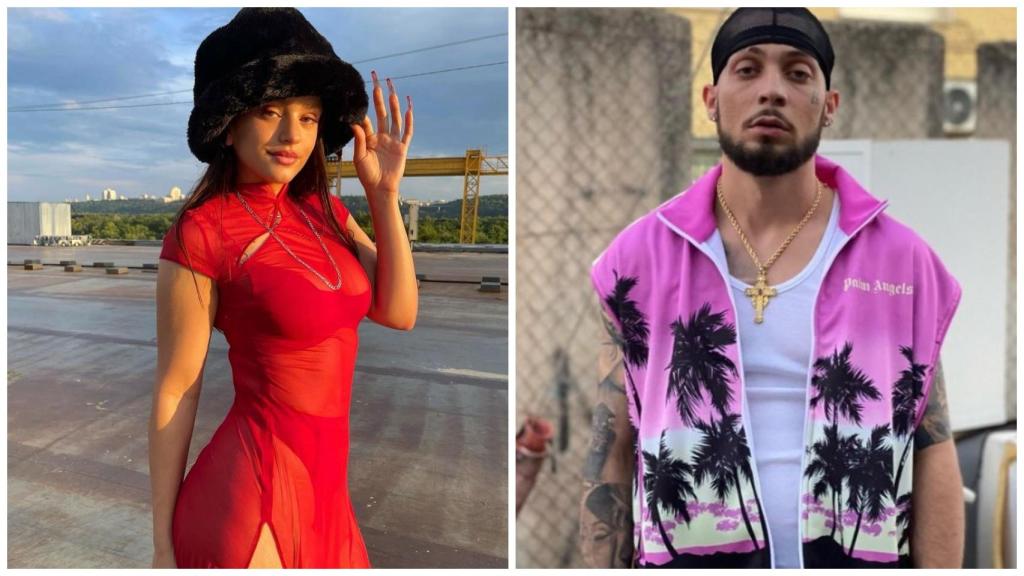 Rosalía y JC Reyes.