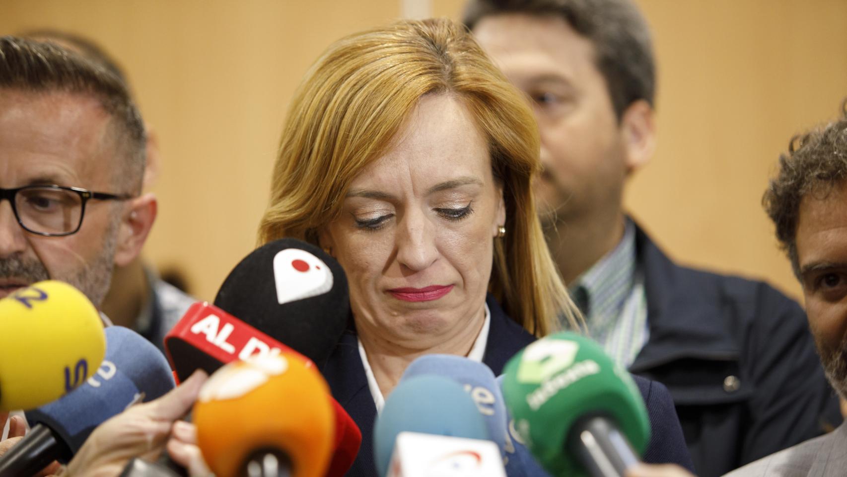 La alcaldesa de Maracena, Berta Linares, este viernes.
