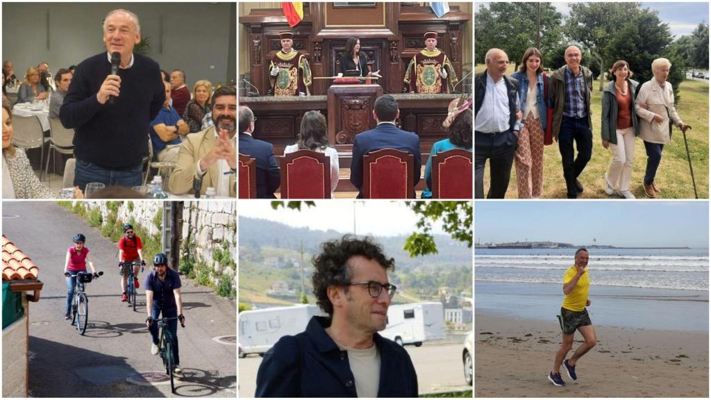 Así han pasado la jornada de reflexión los candidatos a la Alcaldía de A Coruña