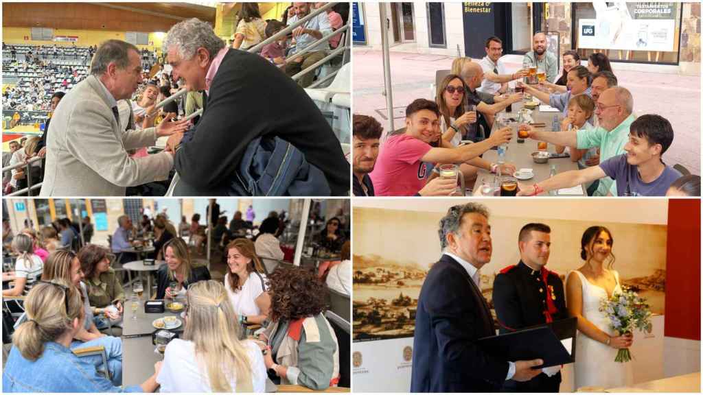 Los políticos disfrutan junto a familiares y amigos el día de reflexión.