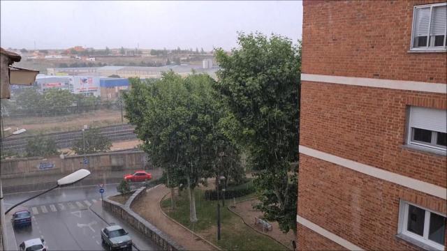 Granizada en Zamora