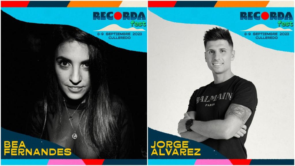 Los dj Jorge Álvarez y Bea Fernandes se unen al cartel del Recorda Fest de Culleredo (A Coruña)