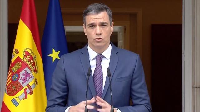 Pedro Sánchez en La Moncloa