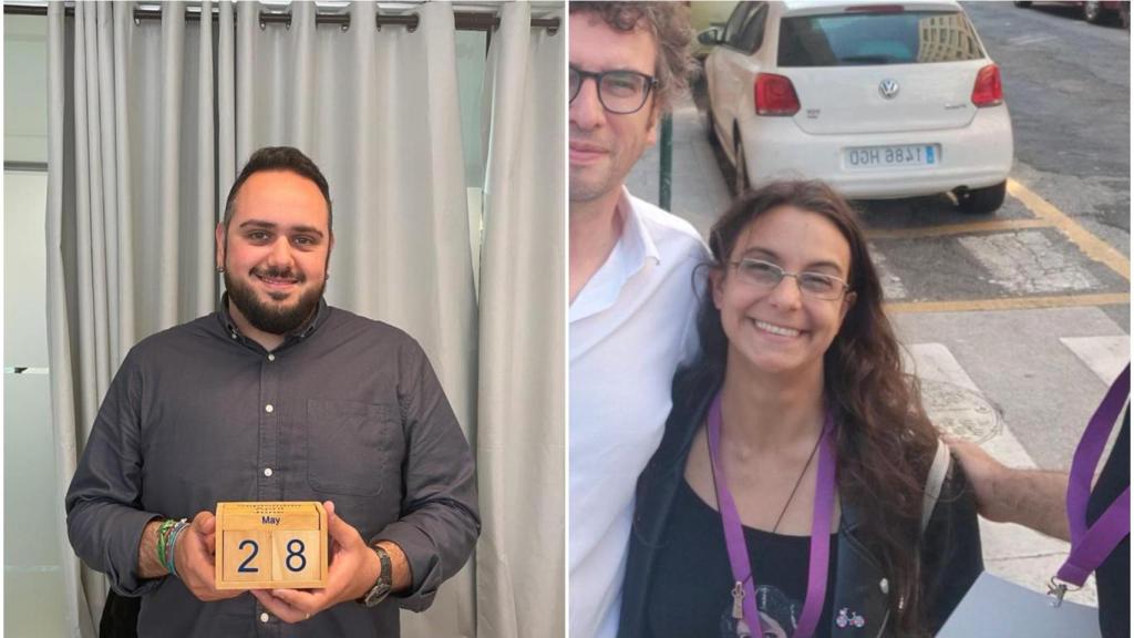 Rodri Gil (Marea) y Aurora Paz (Por Coruña)