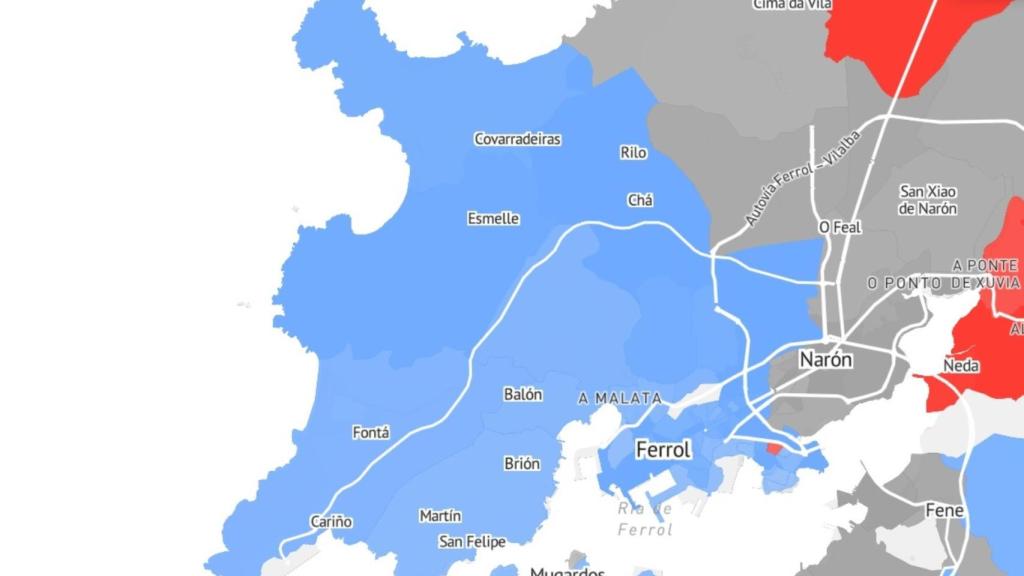 El PP se impuso como fuerza más votada en todos los barrios