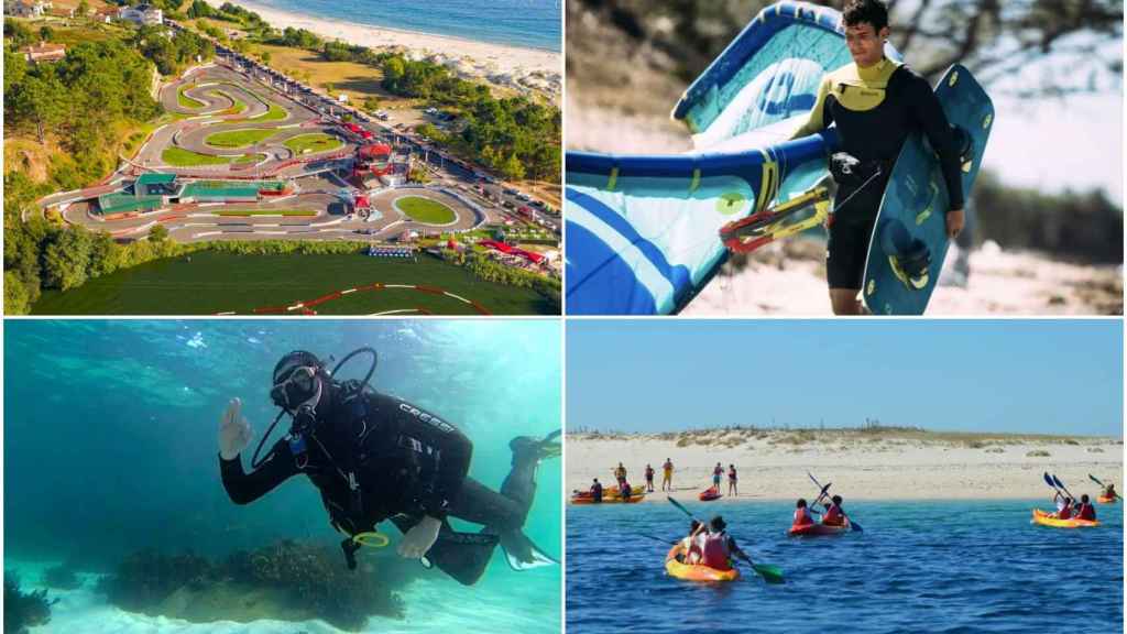 Turismo activo en la comarca do Salnés.