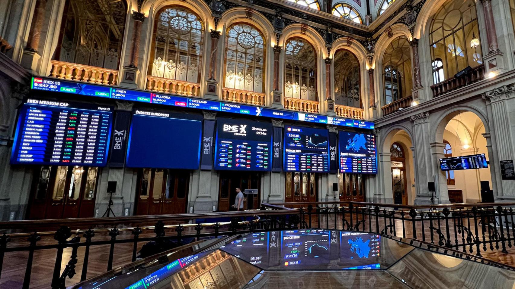 Imagen de la Bolsa de Madrid.