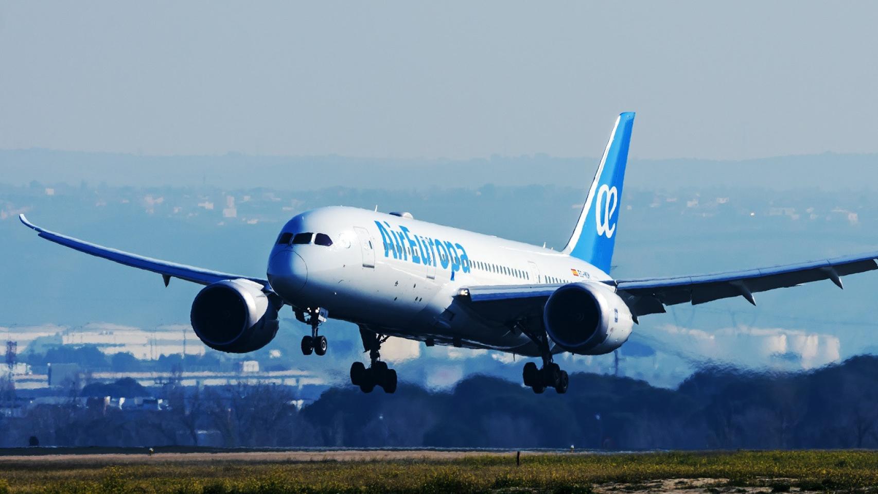 Avión Dreamliner de Air Europa.