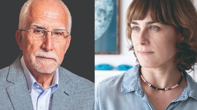 Luis Mateo Díaz y Sara Mesa.