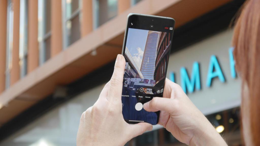 Haciendo fotos con un Xiaomi