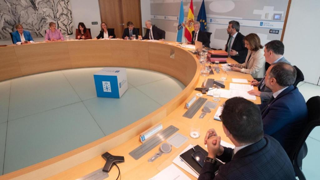 Alfonso Rueda preside el Consello da Xunta del 1 de junio.