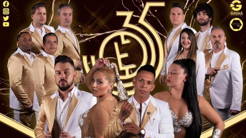 La Orquesta Los Españoles en una foto de archivo.