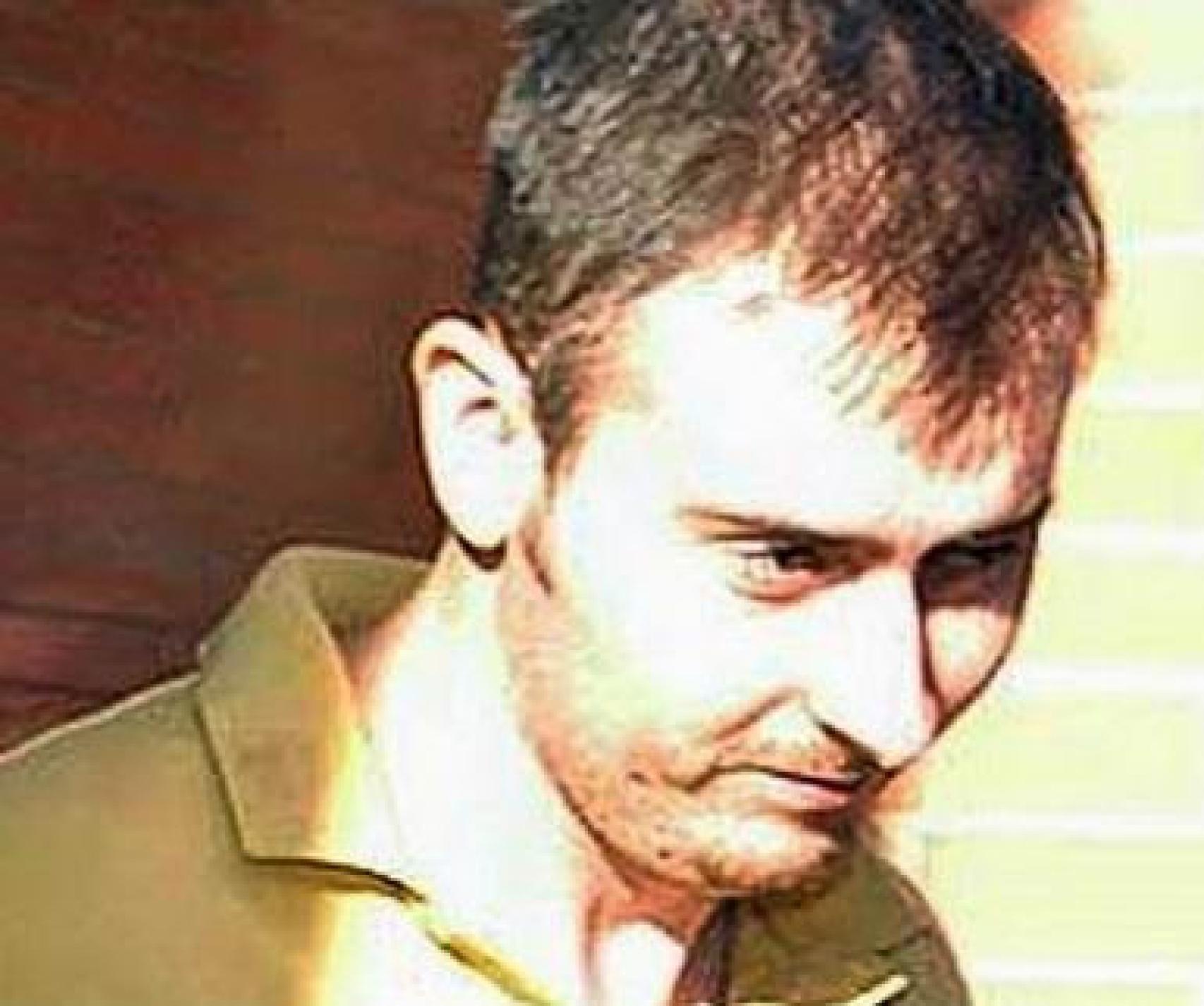 Alfredo Galán, en el momento de su detención.