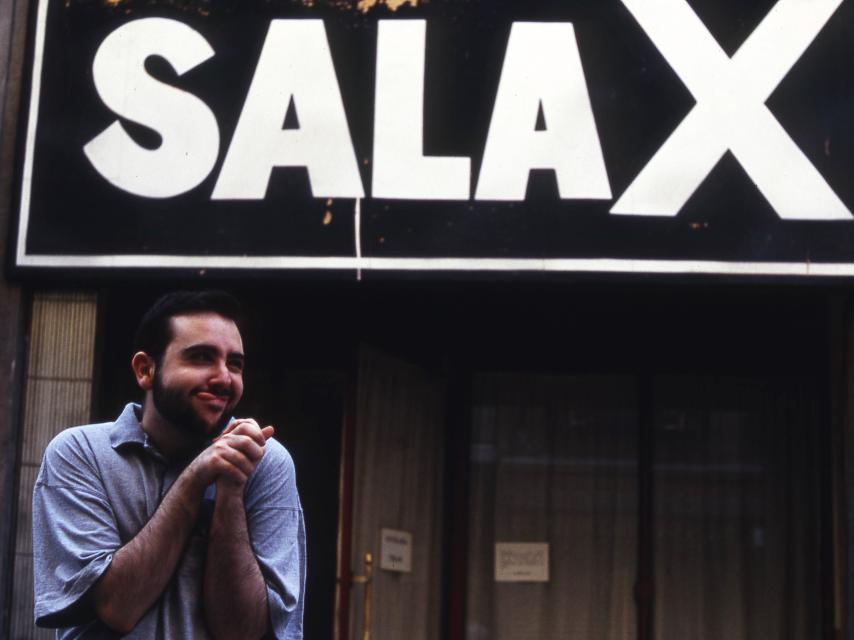 Un joven Carlos Areces, en 1996, durante sus años en la facultad.