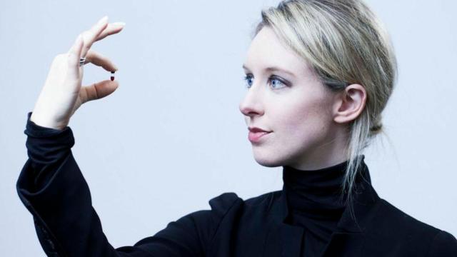 Elizabeth Holmes, durante los años dorados de Theranos.