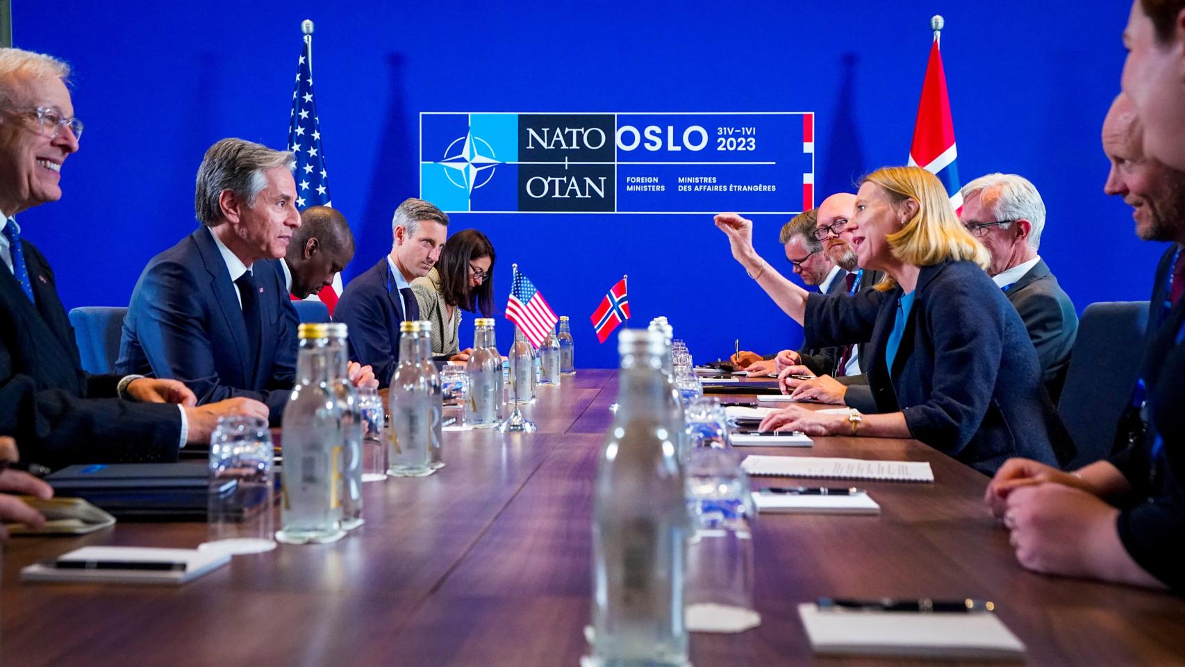 Reunión informal de ministros de Relaciones Exteriores de la OTAN en Oslo.