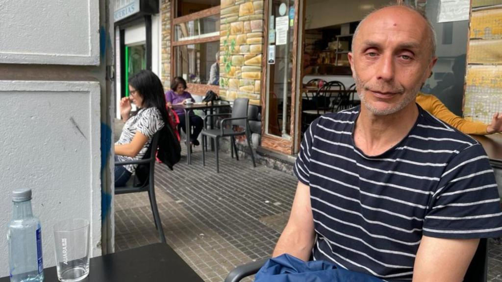 Emilio Palos, explacero del mercado de San Agustín.