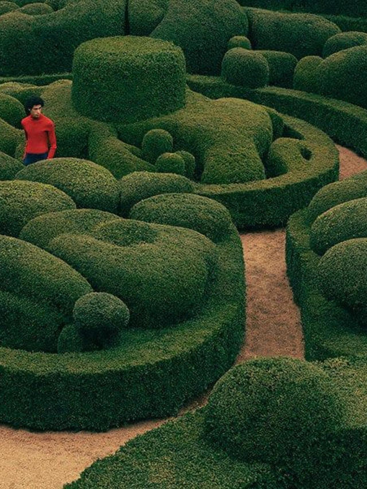 El jardín, el mejor lugar para besarse.