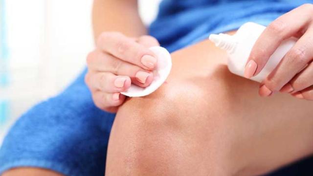 Alcohol desinfectante.