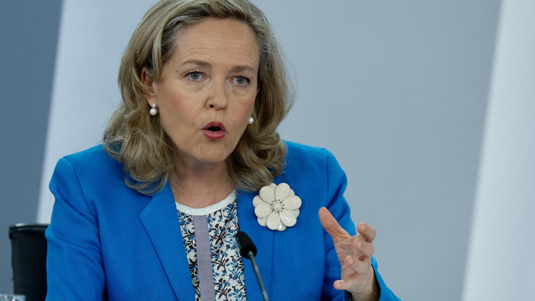 Nadia Calviño, vicepresidenta primera del Gobierno.