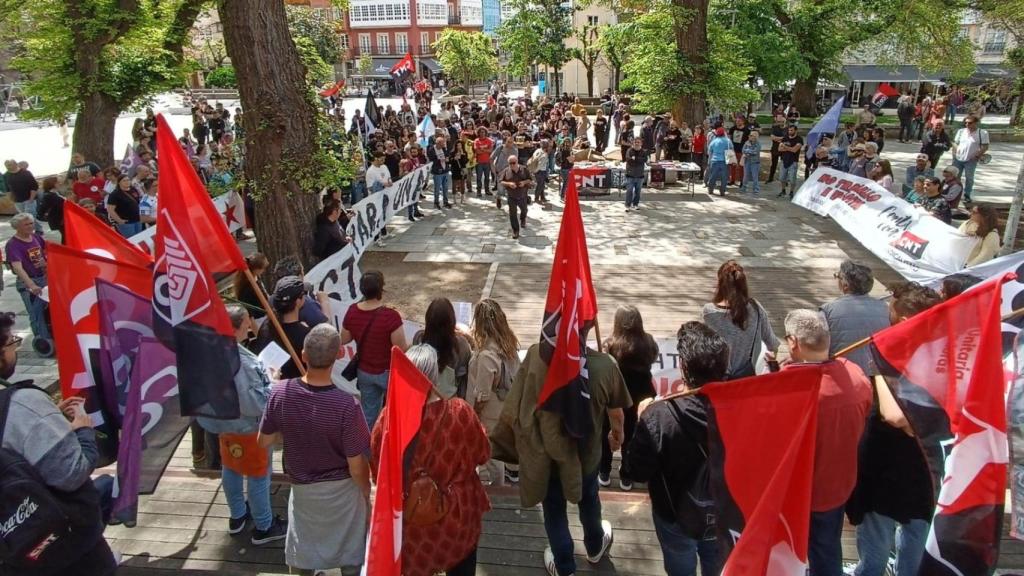 Protesta de los trabajadores de Abai.