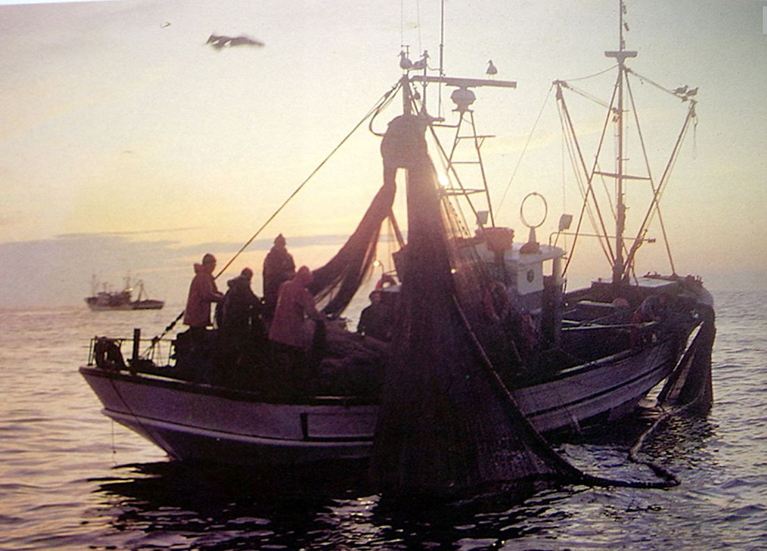 El Chasula faenando en los años 80. Foto: Intramar.org