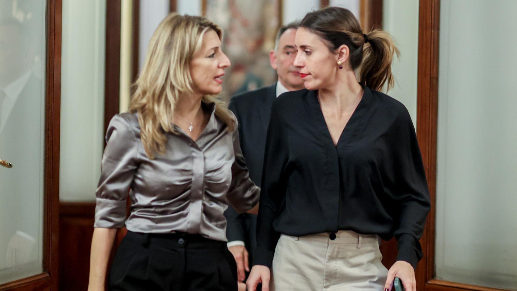 PSOE y Sumar buscan pasar página del “sólo si es si” y le imputan el coste político a Podemos