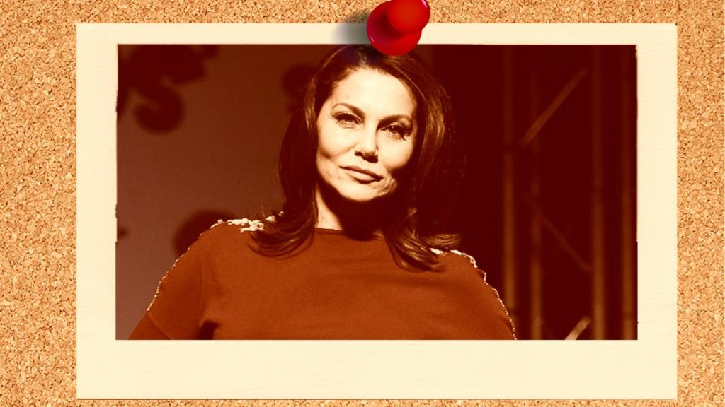 La actriz Fabiola Toledo en un montaje de EL ESPAÑOL.