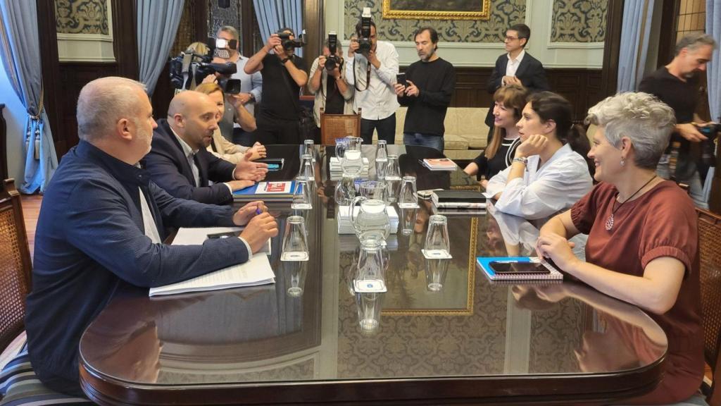 Primer encuentro entre BNG y PSOE de A Coruña.