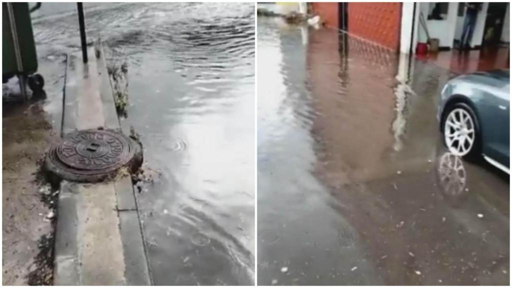 Inundaciones en el polígono de Pocomaco.