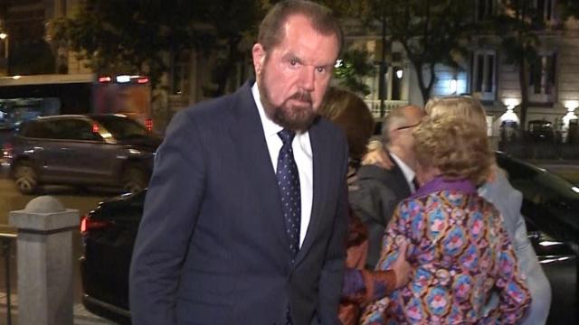 Jesús Ortíz tras disfrutar de la cena de la Fundación Contigo.