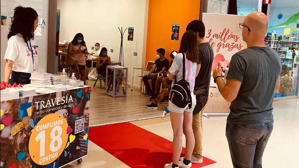 El centro comercial Travesía de Vigo regalará entradas de cine por acudir a donar sangre