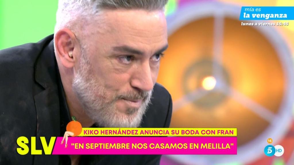 Kiko Hernández anuncia su boda con Fran Antón.