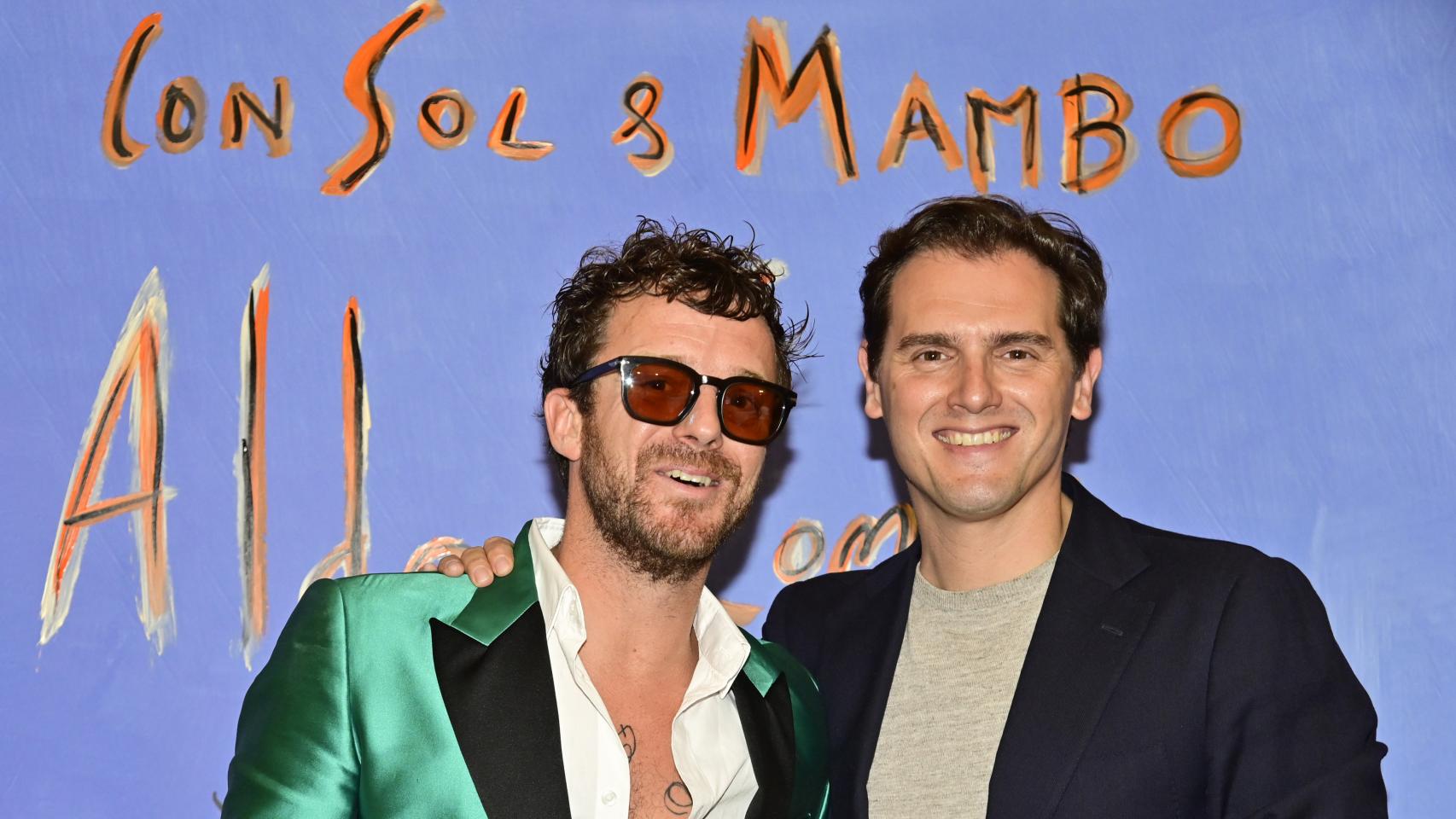 Aldo Comas y Albert Rivera.